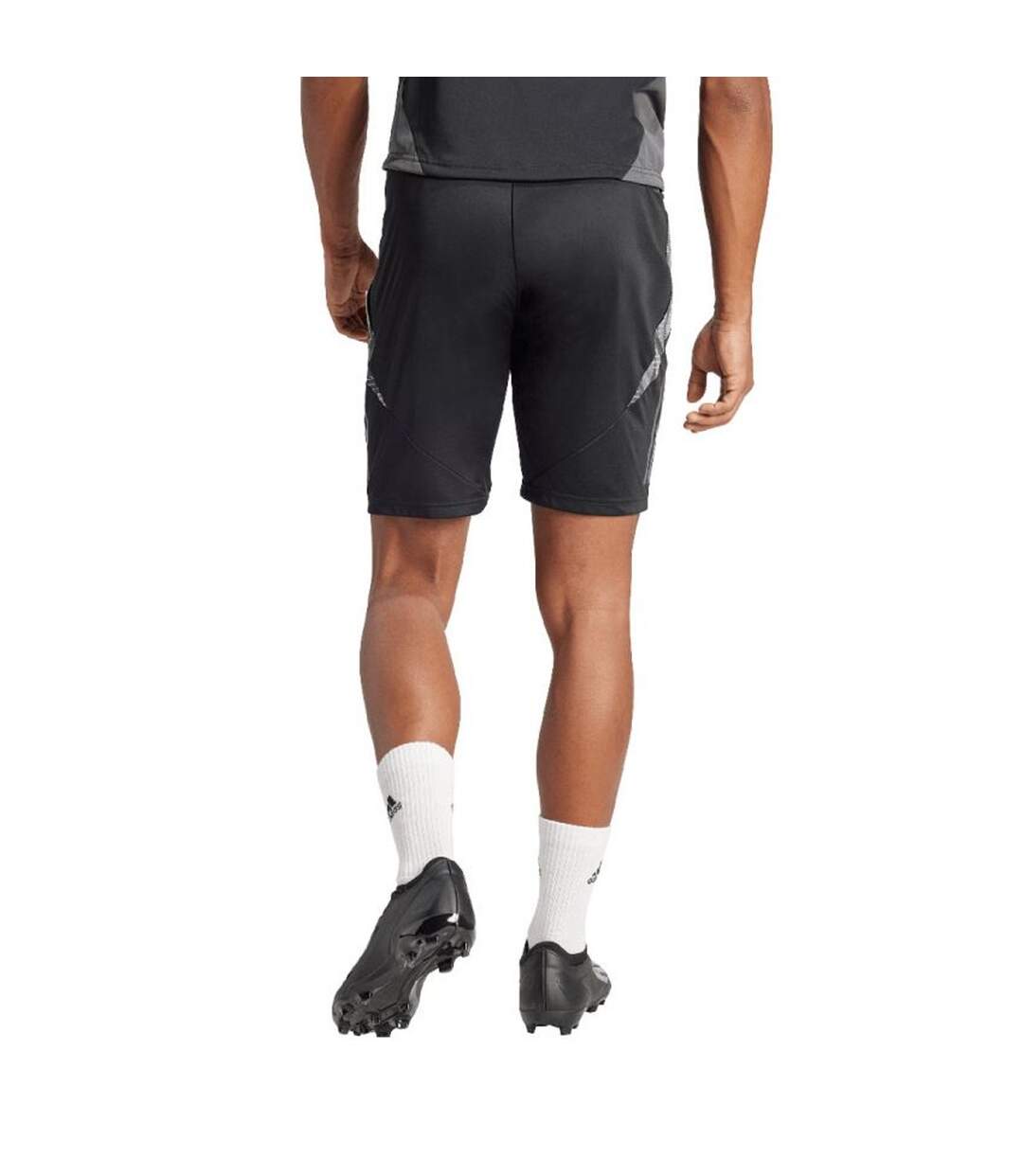Short Entraînement Tiro Competition Homme Blanc Noir Adidas-3
