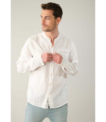 Chemise décontractée en lin pour homme  OASIS