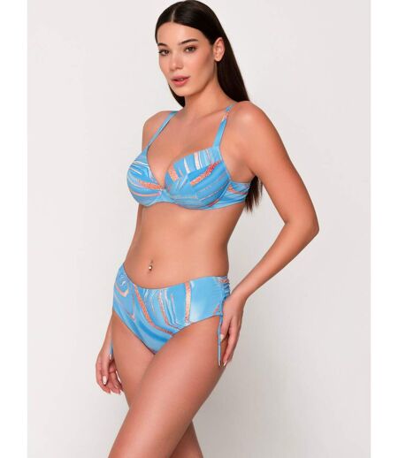 Bas maillot slip de bain côtés froncés LANA Luna Splendida