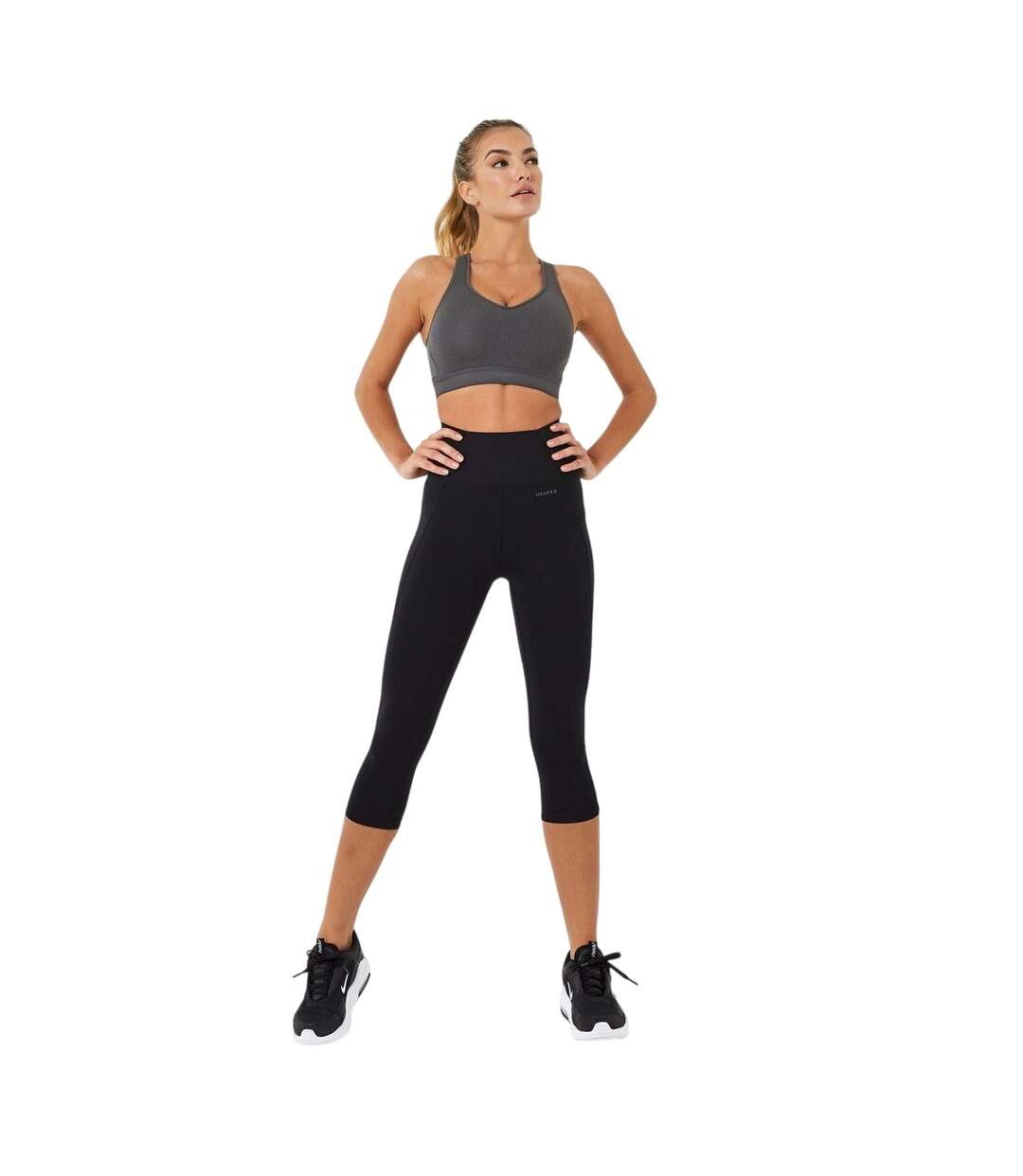 Brassière De Sport Femme Anthracite USA Pro-2