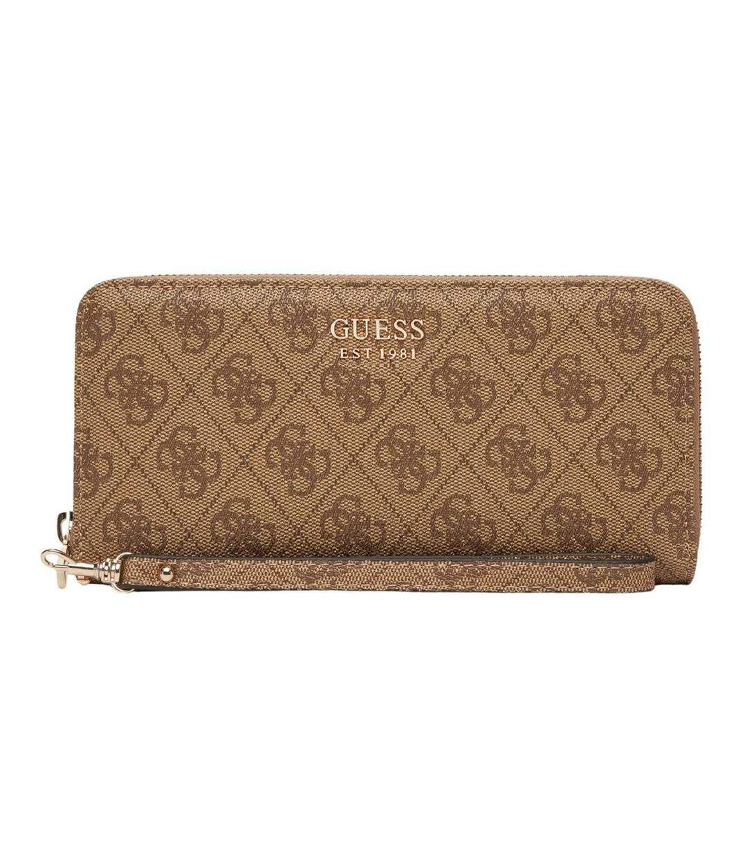Portefeuille Motif/style Monogramme Taille Unique Beige Guess-1