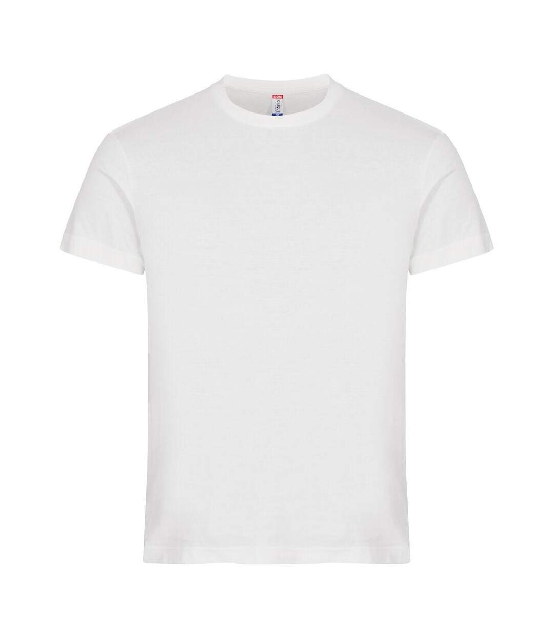 T-shirt Basic Homme Blanc Cassé Clique-1