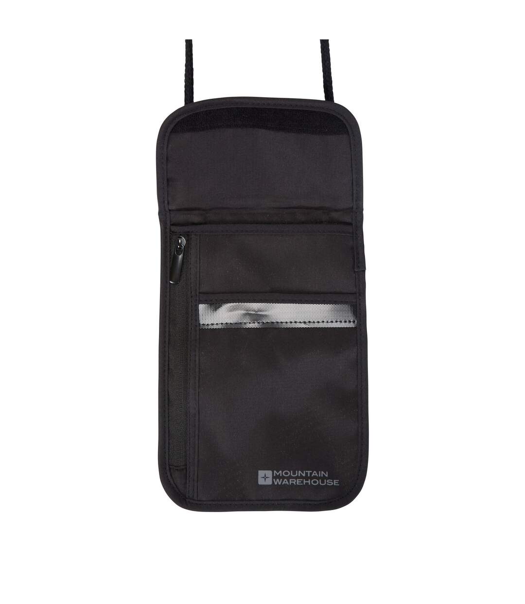 Logo Rfid Blocking Neck Pouch One Size Black Mountain Warehouse-4