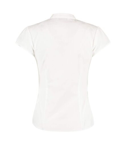 Blouse continental femme blanc Kustom Kit