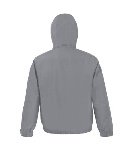 Mens channel jacket grey Result Core