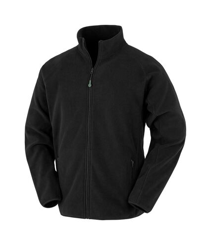 Result Genuine Recycled Mens Polarthermic Fleece Jacket (Black) - UTRW7981
