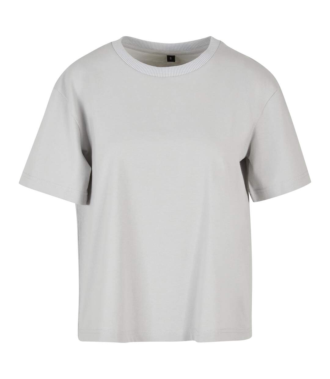 T-shirt Everyday Femme Gris Pâle Build Your Brand-1