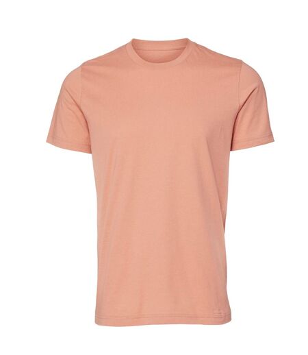 Canvas T-shirt Jersey Hommes Terre Cuite Bella + Canvas