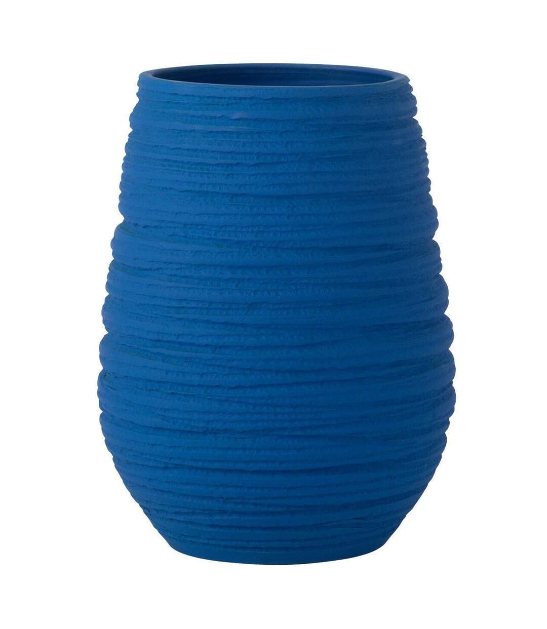 Vase en Céramique Fiesta 30cm Bleu-1
