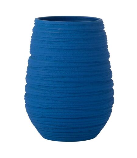 Vase en Céramique Fiesta 30cm Bleu