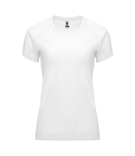T-shirt Bahrain Femme Blanc Roly