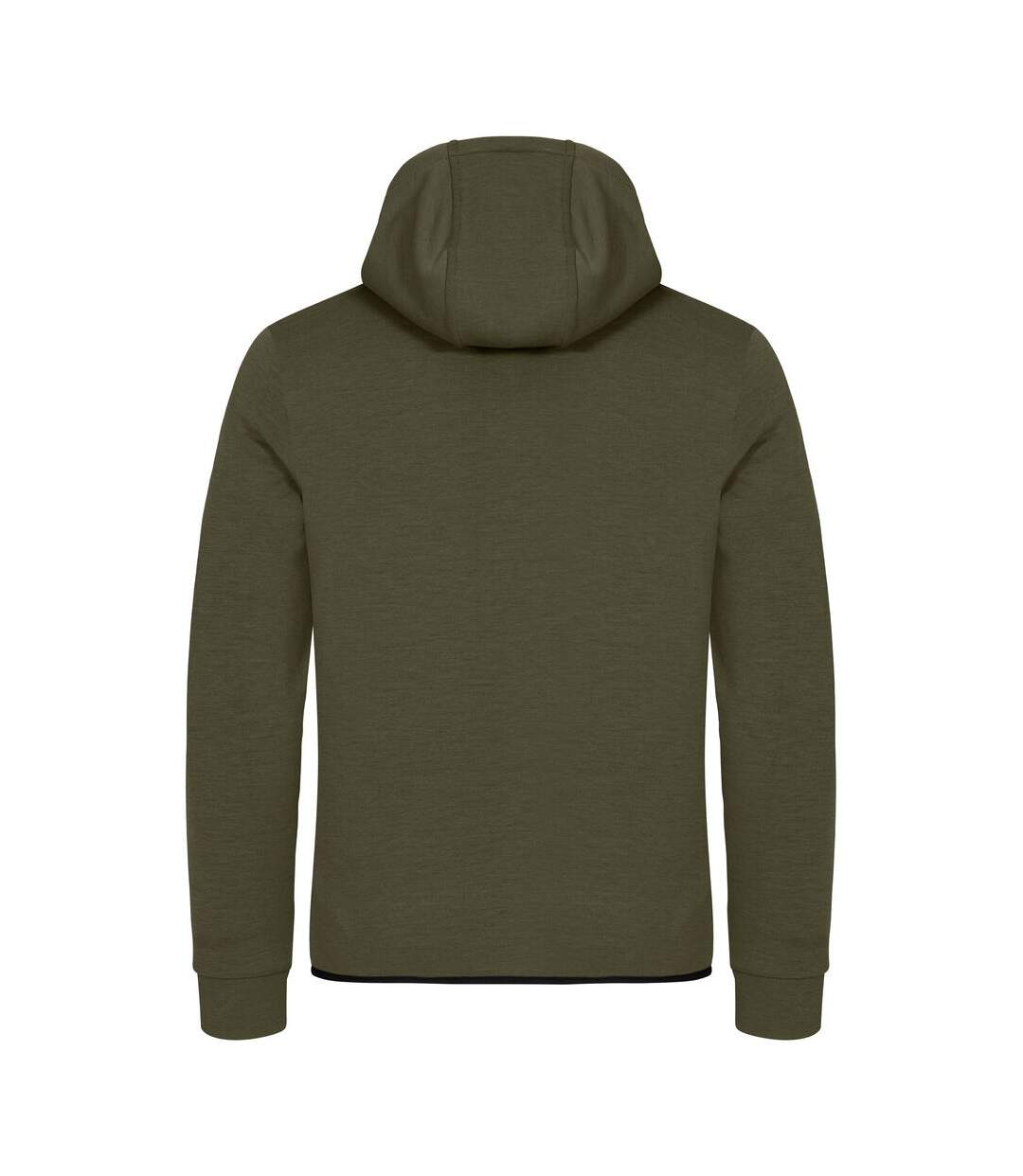 Sweat À Capuche Hayden Homme Vert Kaki Clique-2