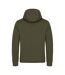 Sweat À Capuche Hayden Homme Vert Kaki Clique-2
