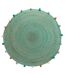 Tapis Enfant à Pompons Déco Baloo 90cm Vert-1