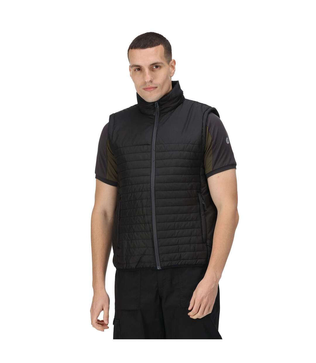 Veste Sans Manches Honestly Made Homme Noir Regatta-4