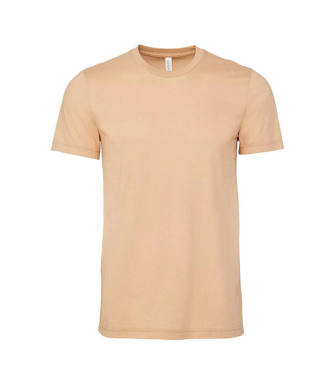 Canvas t-shirt jersey hommes blanc Bella + Canvas-2