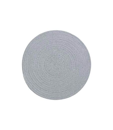 Set de Table Déco Coton 38cm Gris