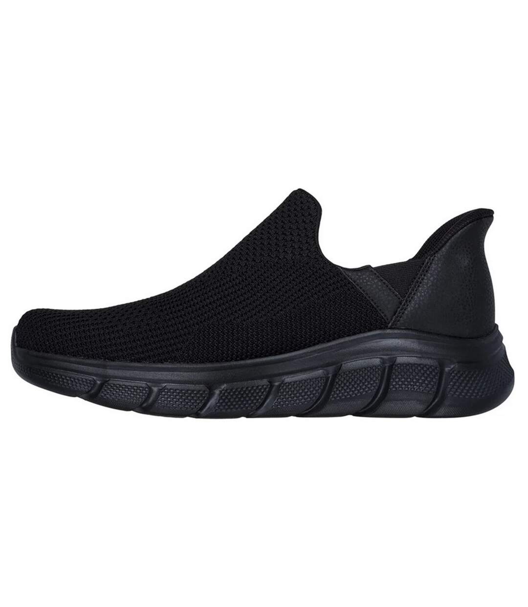 Mens bobs b flex resilient trainers black Skechers-2