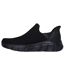 Mens bobs b flex resilient trainers black Skechers-2