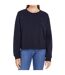 Sweat Femme Bleu Marine Foncé Tommy Hilfiger-1
