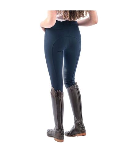 Womens/ladies Clayton Breeches Navy Whitaker