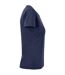 Womens/ladies Manzanita Round Neck Fitted T-shirt Dark Navy Cutter & Buck-4