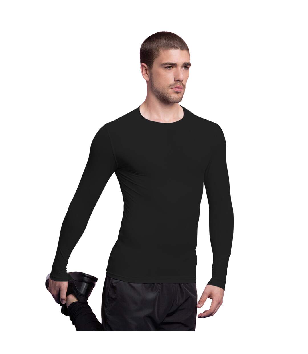 Gamegear® Warmtex - T-shirt thermique à manches longues - Homme (Noir) - UTBC438