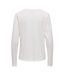 T-Shirt manches longues blanc femme jdy rex-2