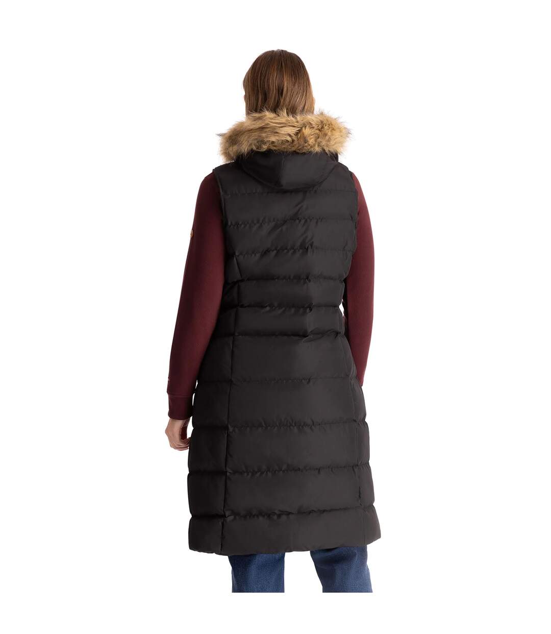 Womens/ladies Audrey Gilet Black Trespass-4