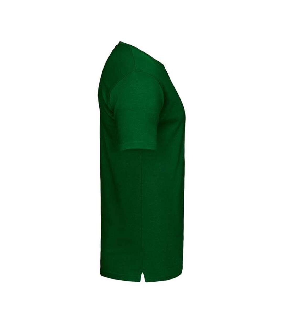 T-shirt À Manches Courtes Homme Vert Forêt Tee Jays-3