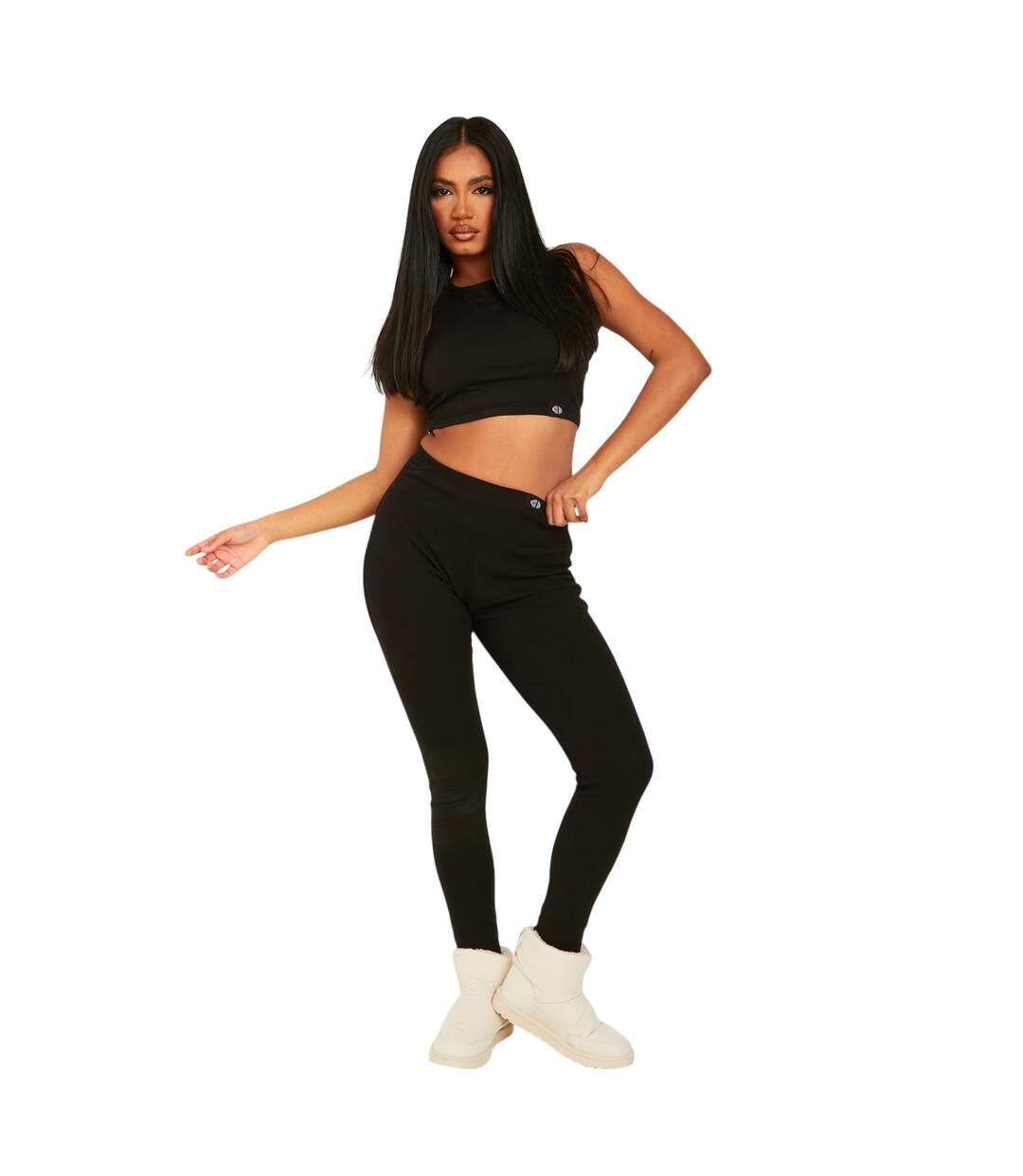 Legging Femme Noir Missy Empire-3