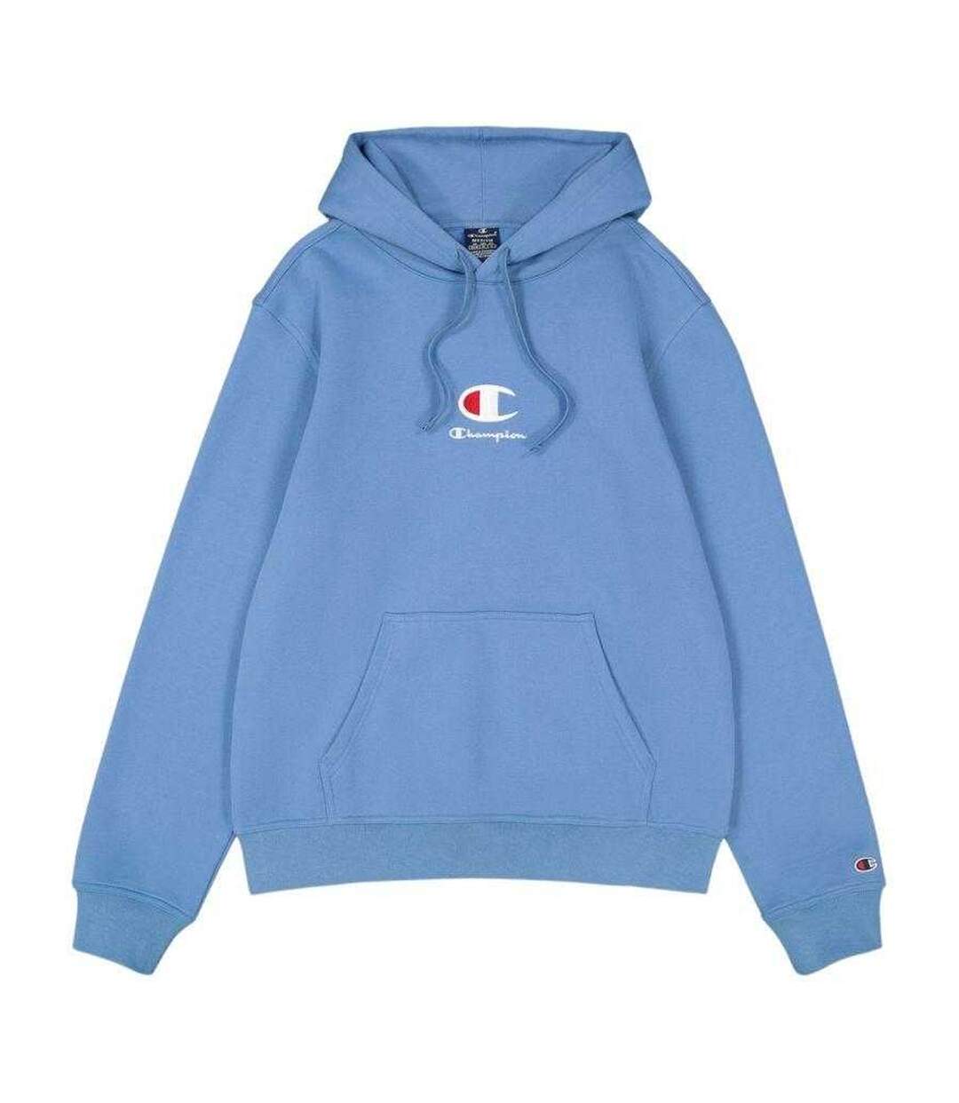 Sweat À Capuche Motif/style Logo Homme Bleu Champion-2