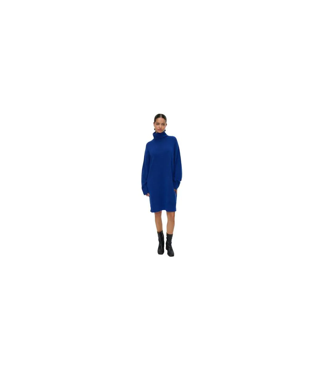 Robe-pull Femme Bleu Vero Moda-1