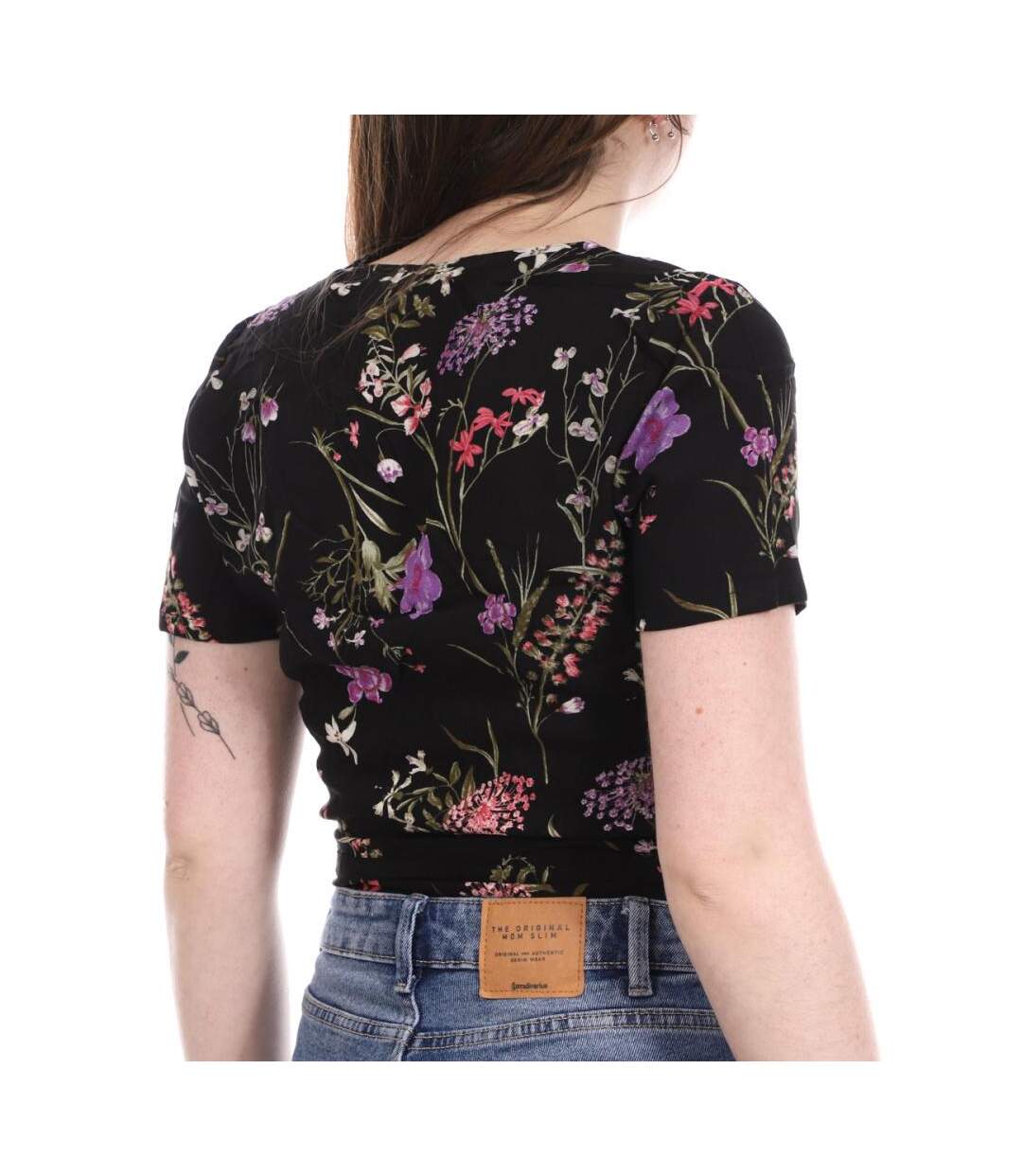 Blouse Noir à fleurs Femme Vero Moda Easy - S-2