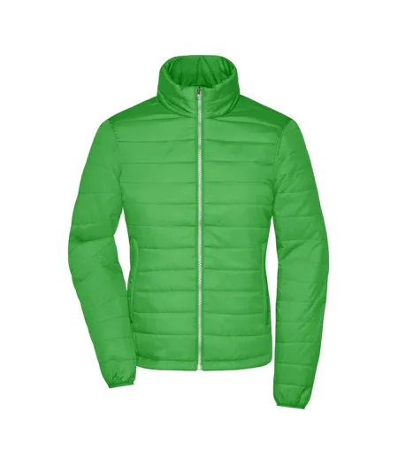 Doudoune Matelassée Femme Vert James And Nicholson