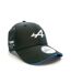 Casquette Noire Alpine Homme New Era  60357914 - OSFM