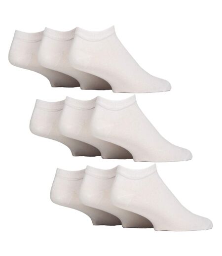 Lot de 9 chaussettes d'entraînement en coton pour hommes
