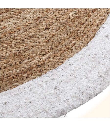Tapis rond en jute Scandi