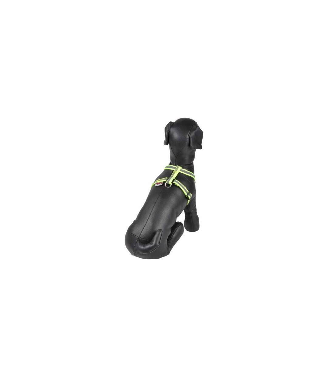 Harnais pour Chien Réfléchissant 35cm Jaune-2