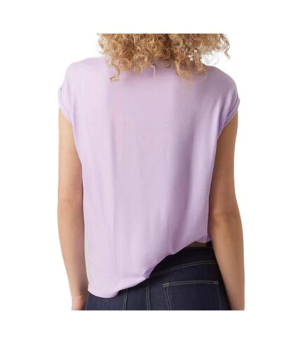 T-shirt Mauve Femme Vero Moda Ava - S