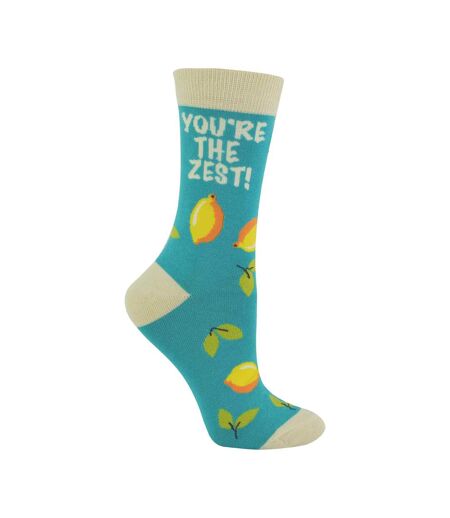 Miss Sparrow - Chaussettes Fruits Bambou Femme | Fantaisie Chaussettes Rigolotes