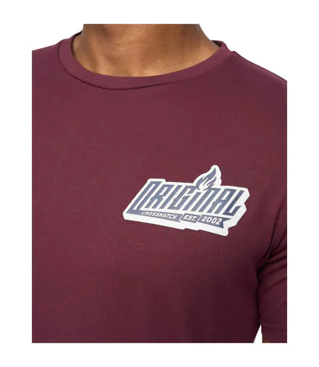 T-shirt Jampstead Homme Rhum Raisin Crosshatch