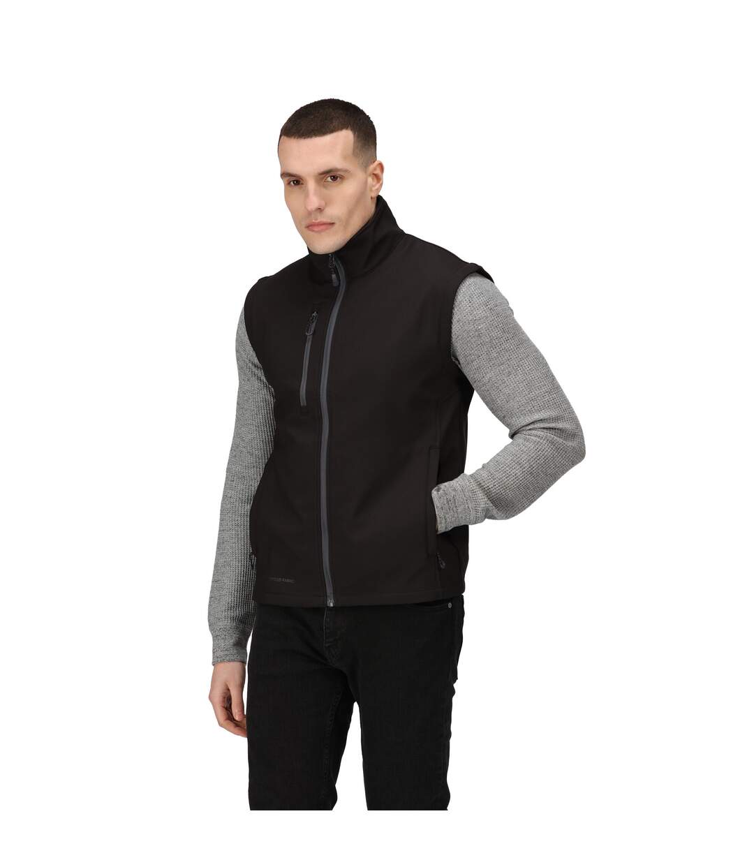 Veste softshell sans manches homme noir Regatta