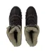 Mens Logo Mid Calf Snow Boots Brown Karrimor-3