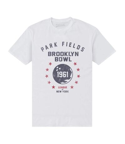 T-shirt brooklyn bowling homme blanc Park Fields