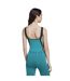 Womens/ladies Equipment Logo Colour Block Bodysuit Green Adidas-3