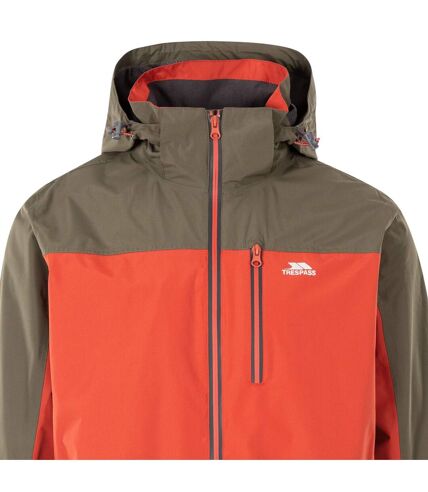 Veste imperméable hinderclay homme rouge sang Trespass Trespass