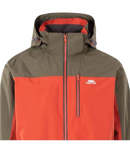 Veste imperméable hinderclay homme rouge sang Trespass Trespass