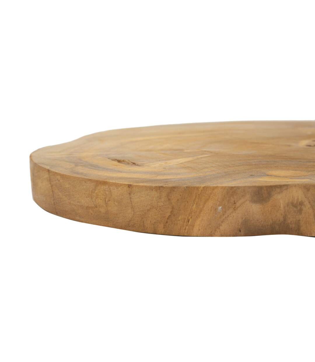 Plateau en Teck Pokon 24cm Naturel-5
