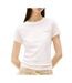 T-shirt rose clair femme tommy hilfiger slim linear dw0dw21164 - 3xl-1